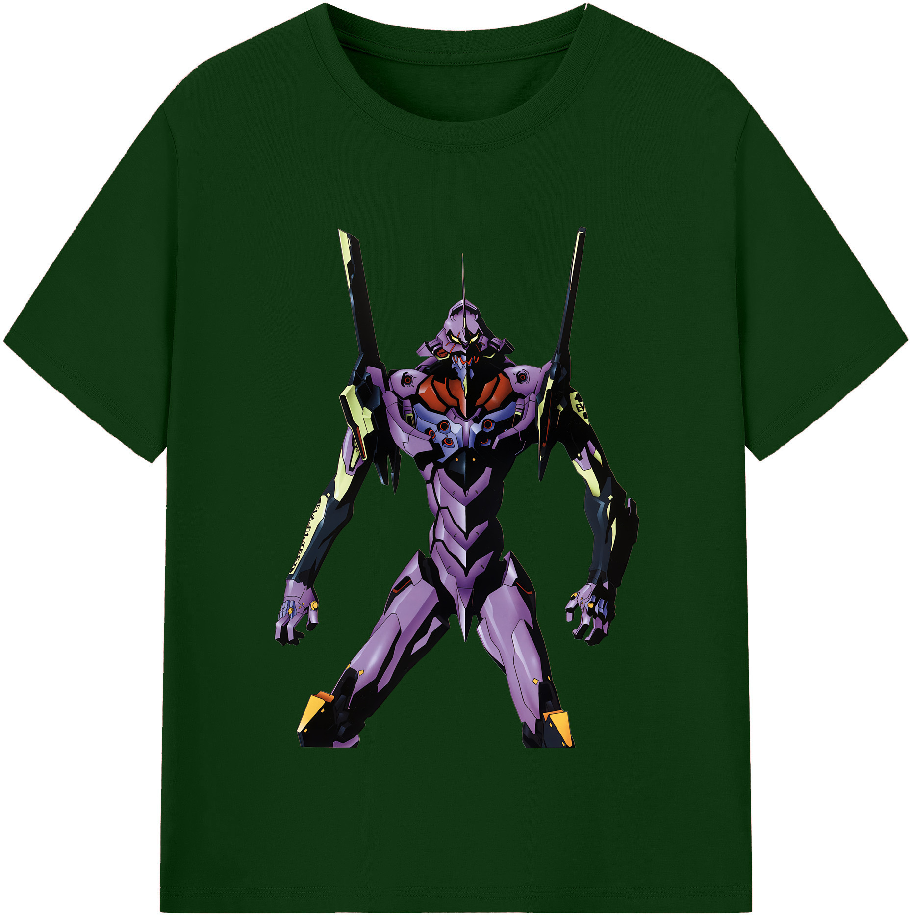 （画像用） EVA 新世紀エヴァンゲリオン 綿100％半袖Tシャツ（フロントプリント）